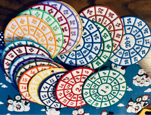 Addition Wheels 1 - 10