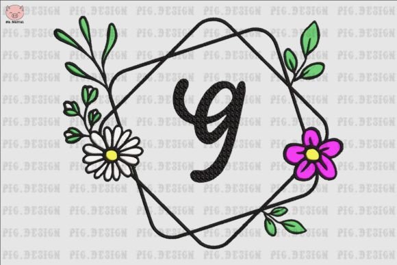 Flower Daisy Font G