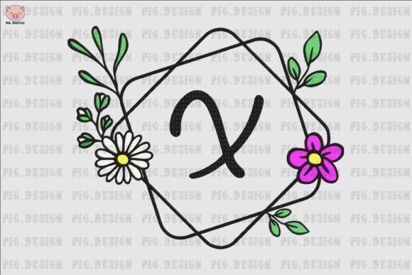 Flower Daisy Font X