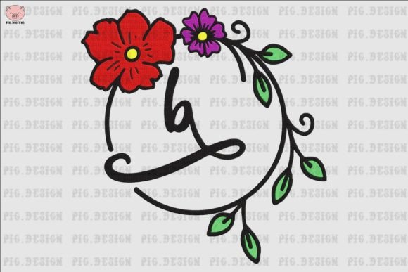 Flower Font B