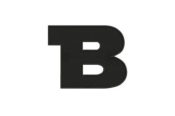 Letter B: A Smart, Scalable Embroidery Asset for Small Business Brands
