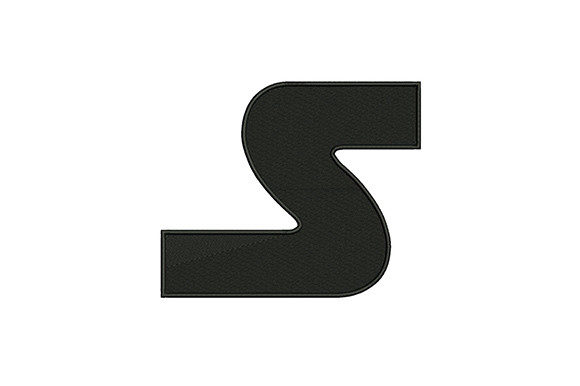 Letter S: A Clean, Playful Embroidery Alphabet Staple