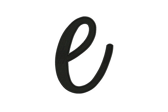 Lower Case Alphabet E