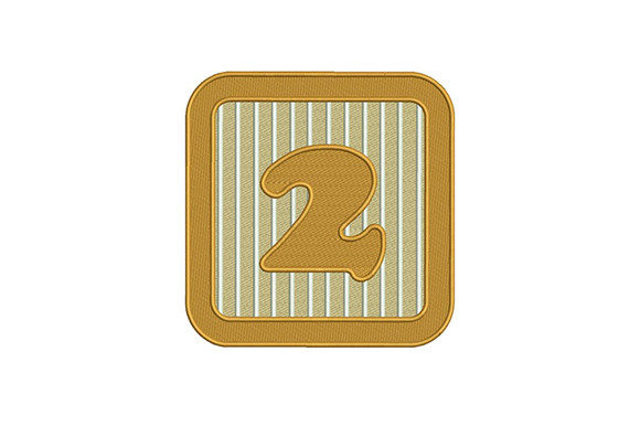Number Two 2 Embroidery Design Review