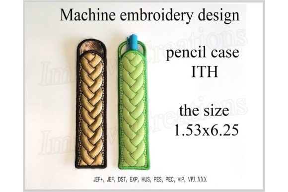 Pencil Case in the Hoop