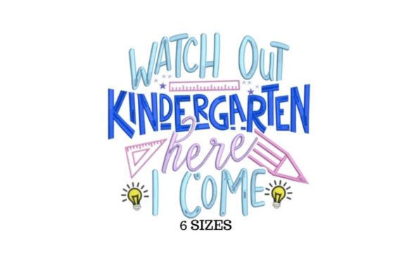 Watch out: A Playful Back-to-School Embroidery Pick